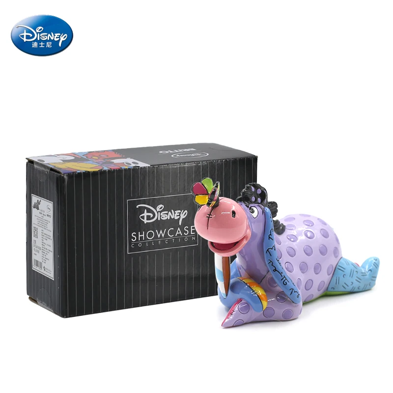 

Disney Eeyore Butterfly Anime Winnie The Pooh Peripheral Collection 6 Cm Hand-Made Resin Model Ornaments Toys Children Gifts