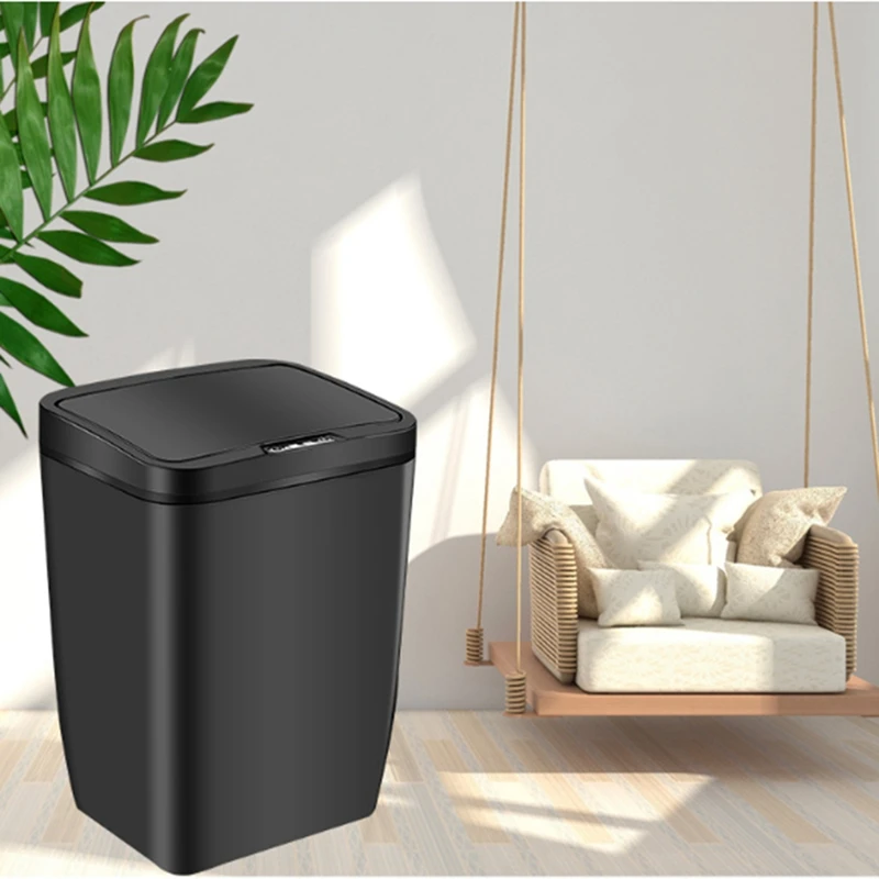Умные индукционные автоматические мусорные корзины домашние для гостиной