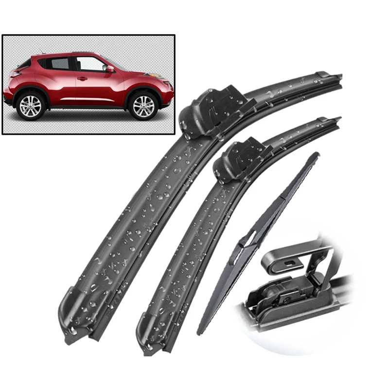 

Стеклоочиститель спереди и сзади стеклоочистителей для Nissan Juke F15 07,2010-2019 лобовое стекло Windsn Защита от солнца на заднее стекло