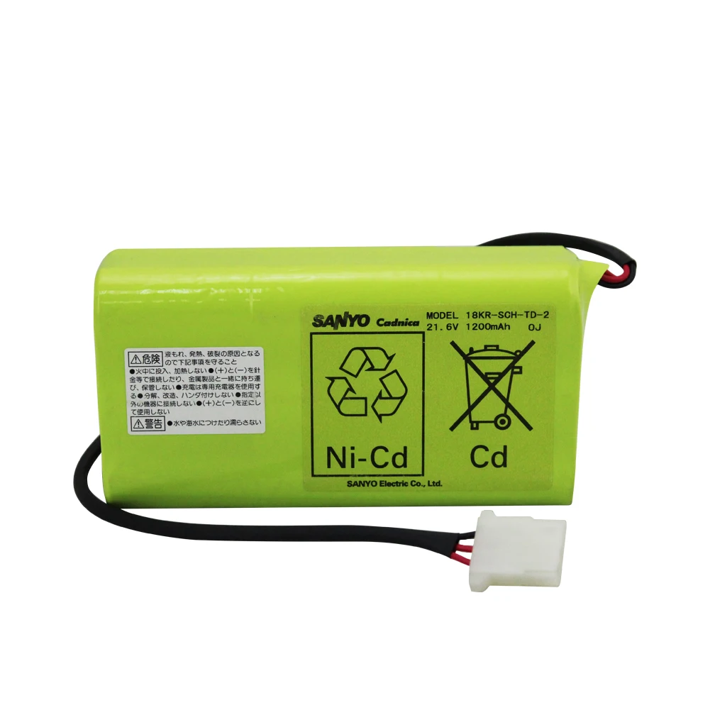 Оригинальная Аккумуляторная Батарея 18KR-SCH-TD-2 Cadnica Ni-Cd 21 6 в 1200 мАч для SANYO сделано