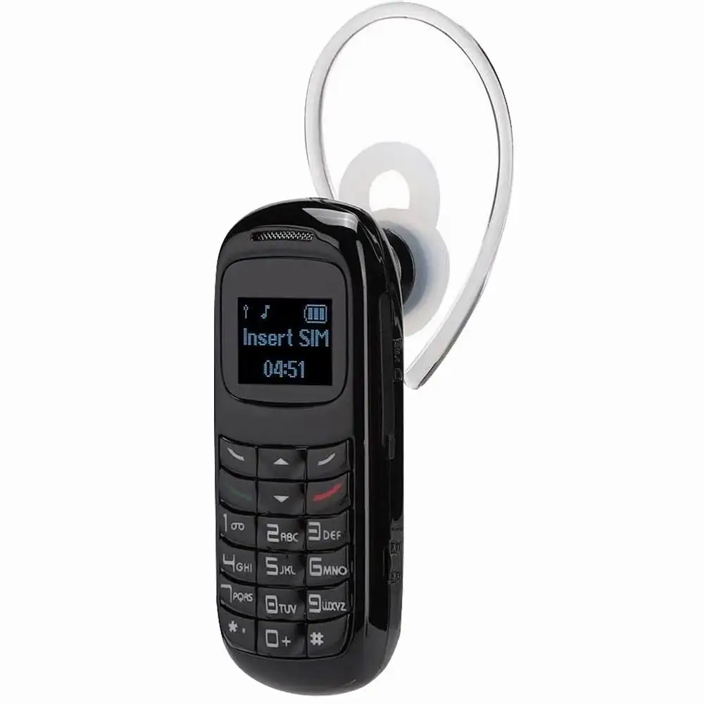

Unlocked magic voice GSM Mini pocket Mobile Phone Wireless Bt Earphone Stereo Headset BM70