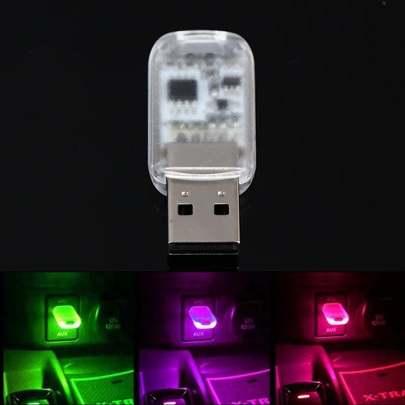 

Car LED Atmosphere Light Touch Control Decorative Light USB Magic Light