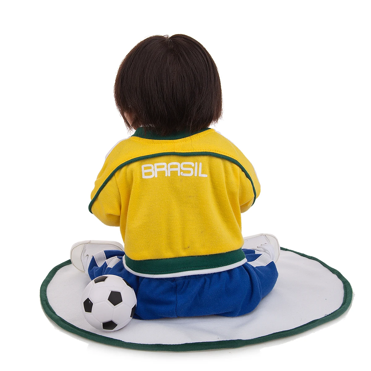 Футбольная Спортивная Кукла Реборн 19 дюймов полностью Силиконовое тело подарок