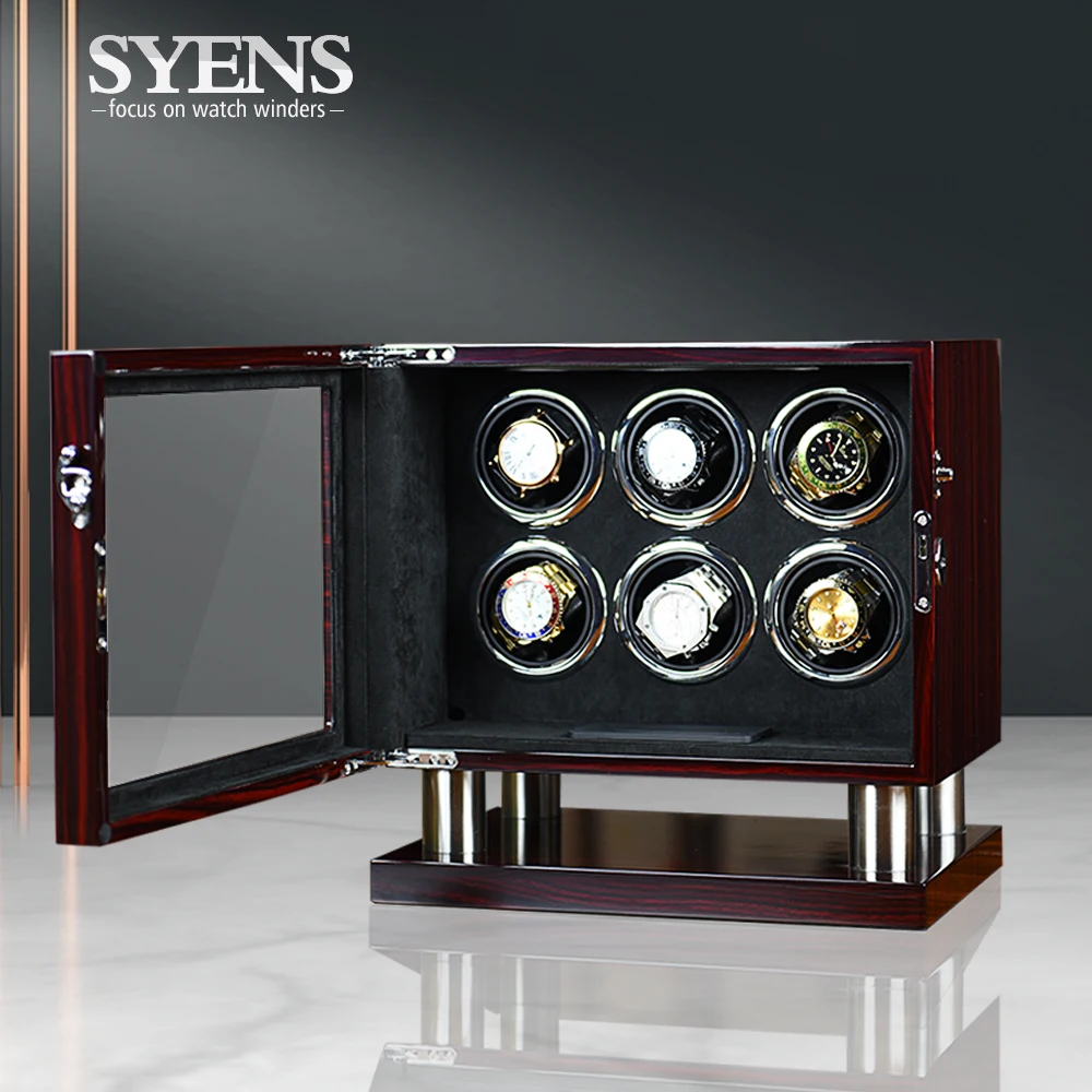 Новинка устройство для намотки часов 6 автоматических дисплей с функцией