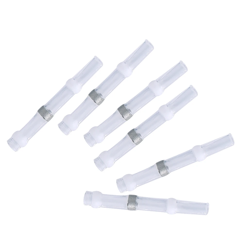 

100Pcs 26-24AWG Waterproof Heat Shrink Solder Sleeve Seal Wire Splice Butt Terminal Connectors