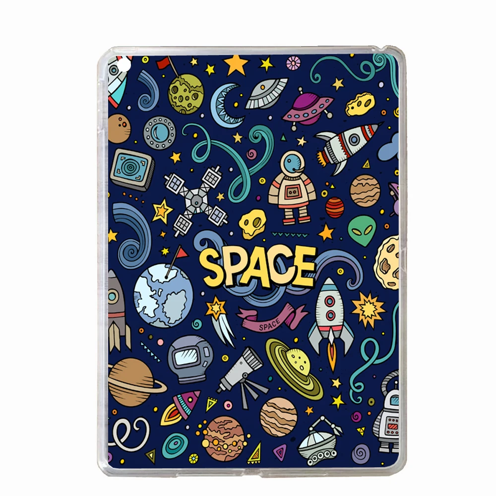 Мягкий чехол из ТПУ для Apple iPad 10,2(7th поколения) A2200 A2198 A2232 10,2-дюймовый печати силиконовый защитный чехол с подставкой