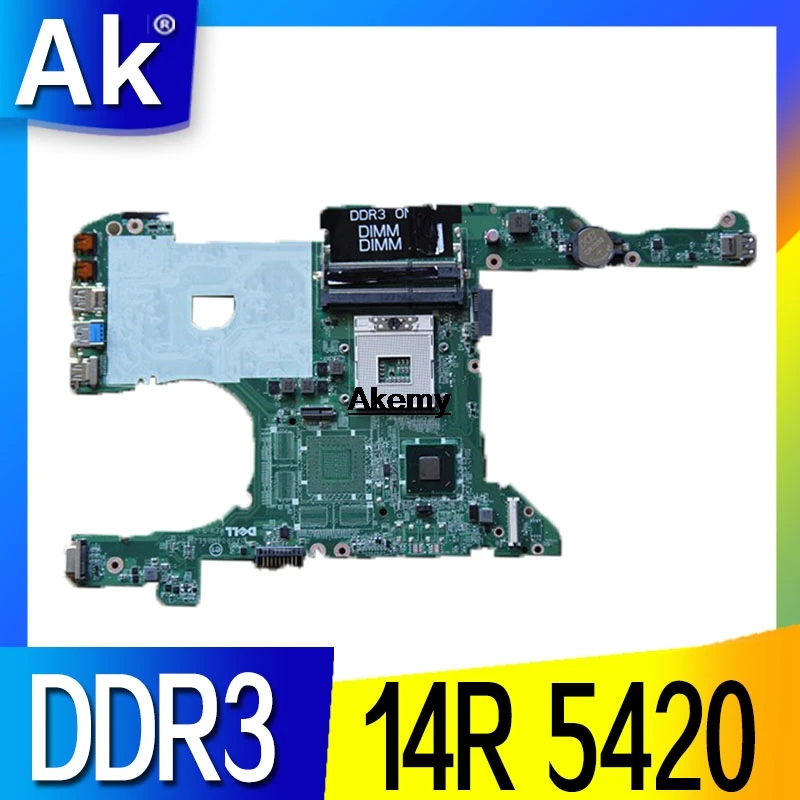 Материнская плата для ноутбука DELL Inspiron 14R 5420 I5420 PC материнская плата 0KD0CC DA0R08MB6E2 full tesed DDR3