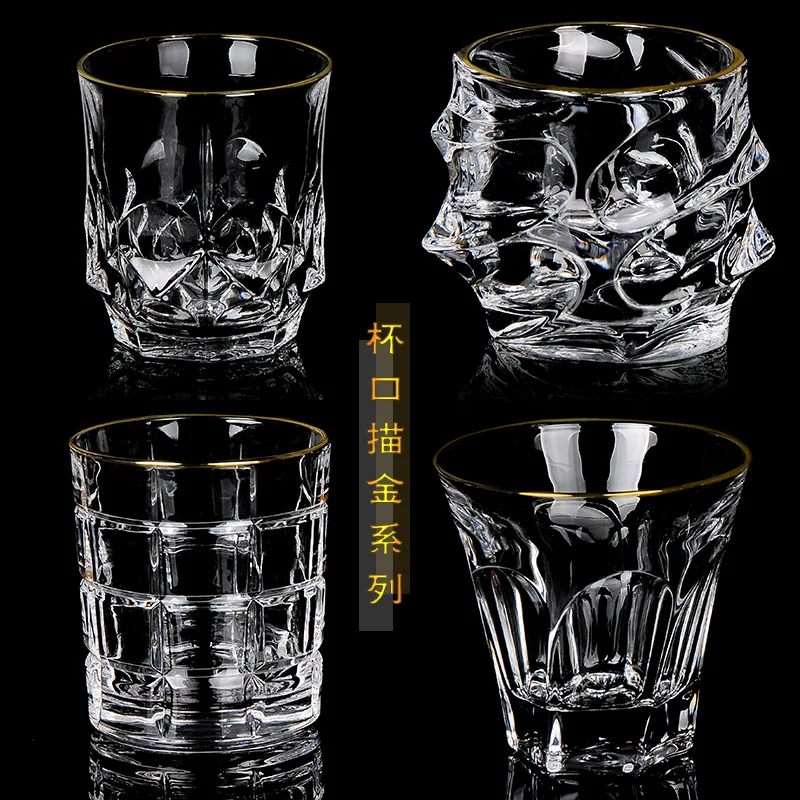 

2 шт./комплект, стеклянные кружки для виски без свинца, 200827-09