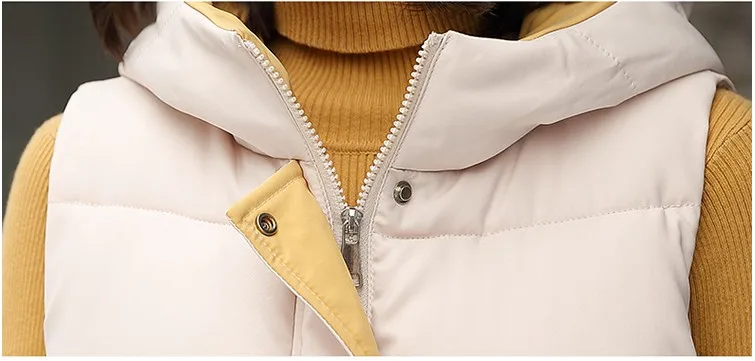 Chaleco Mujer Специальное предложение Casaco Feminino жилет короткий женский хлопковый жилет осень и зима корейский Тонкий