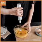 Электрический взбиватель яиц Xiaomi Mijia, венчик для яиц из нержавеющей стали, маленький инструмент для выпечки, блендер для крема, миниатюрная машина для взбивания яиц, инструменты для яиц