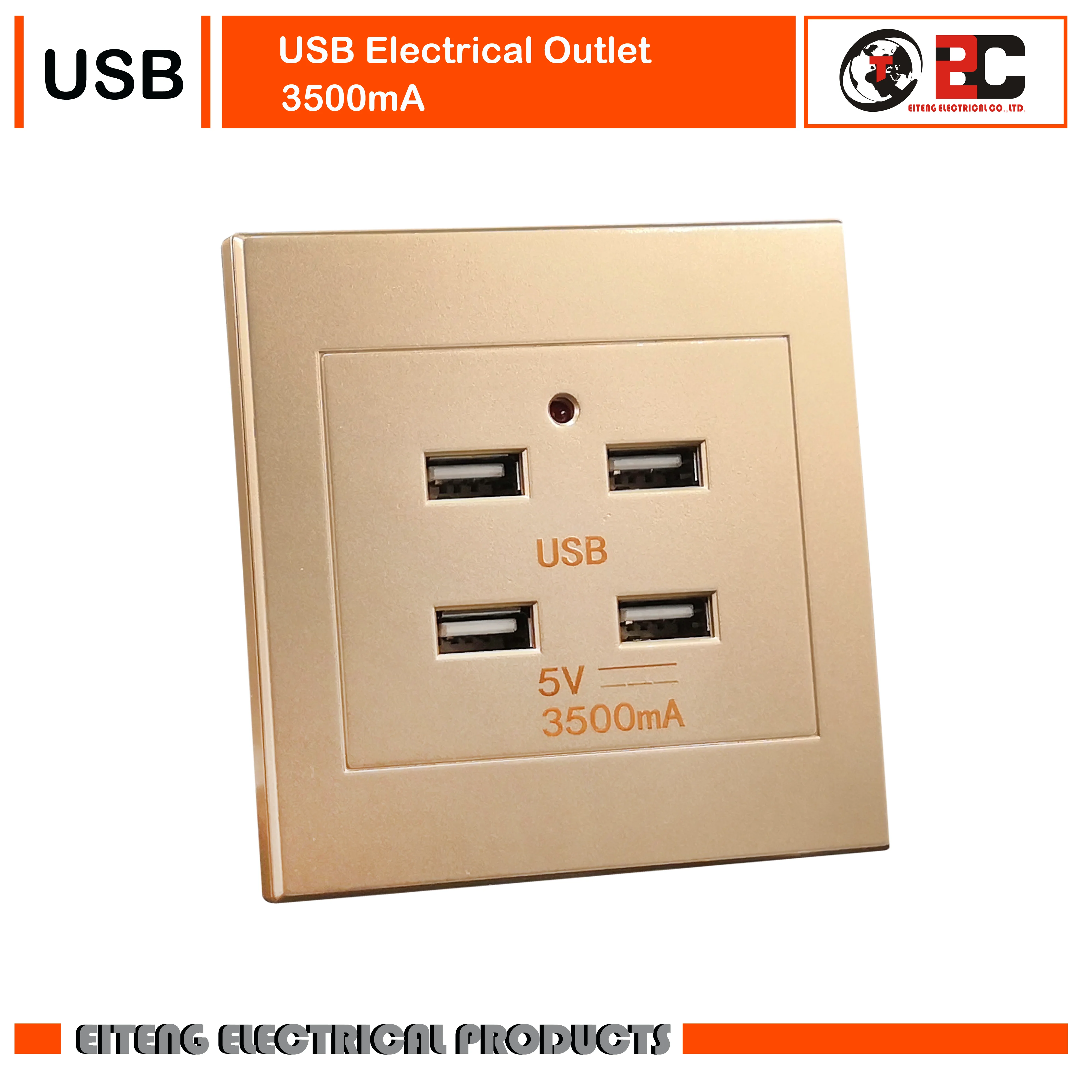 Новое поступление высококачественное 4 портовое быстрое зарядное устройство для