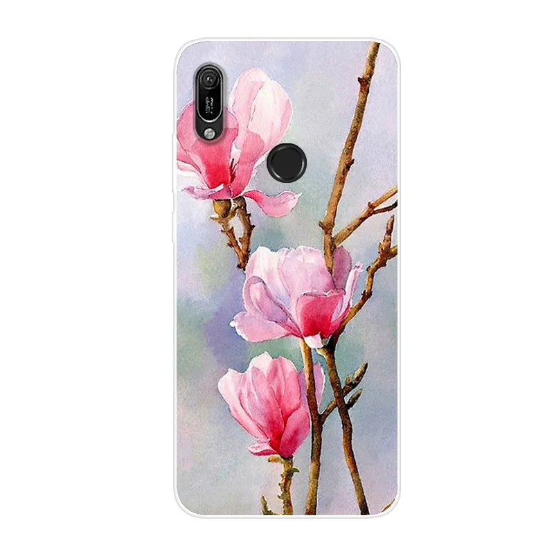 58 A 6,09 ''для huawei Y6 Мягкий силиконовый чехол TPU чехол для телефона для Coque huawei Y6 чехол для Y 6 6 лет модные тонкие чехлы - Цвет: 58