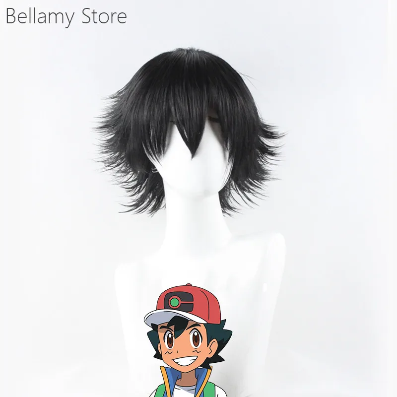 Костюм для косплея Эша кетчума парики одежда парик шапочка | Тематическая и