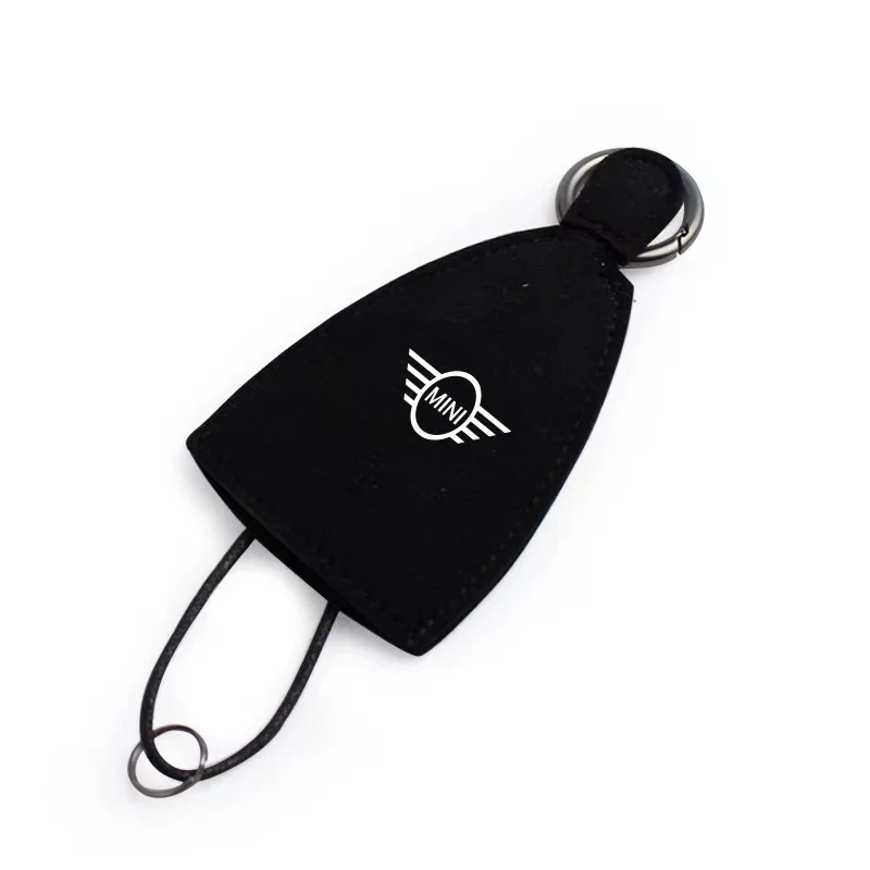 

Suitable for MINI Car Roll Fur Key Case Creative Drawstring Key Case Unisex Key Case