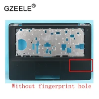 gzeele new laptop upper case base cover palmrest for dell latitude e5470 without touchpad top case keyboard bezel a154p4 black