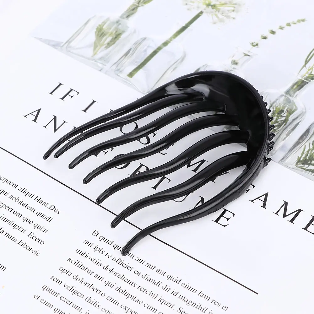 1 шт. заколка для волос конский хвост Объемный декор с расческой свадебной