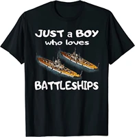 just a boy who loves battleships bismarck german ship ww2 men t shirt short casual 100 cotton o neck t shirt