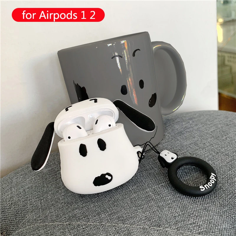 312 Для Apple Airpods чехол силиконовые милые аксессуары для мультяшных Airpods 2 Наушники коробка Беспроводная bluetooth-гарнитура защитный чехол - Цвет: 312