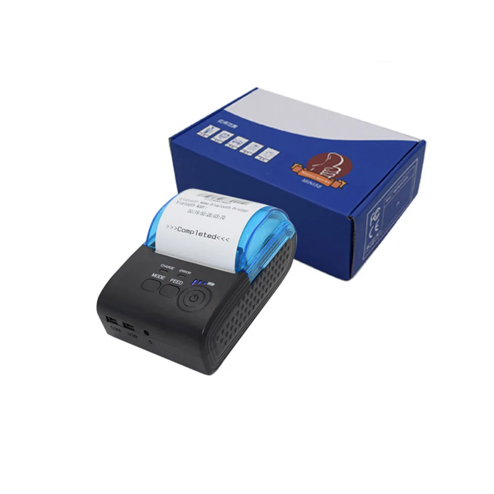 Мини-принтер для печати этикеток 58 мм Android и iOS | Компьютеры офис