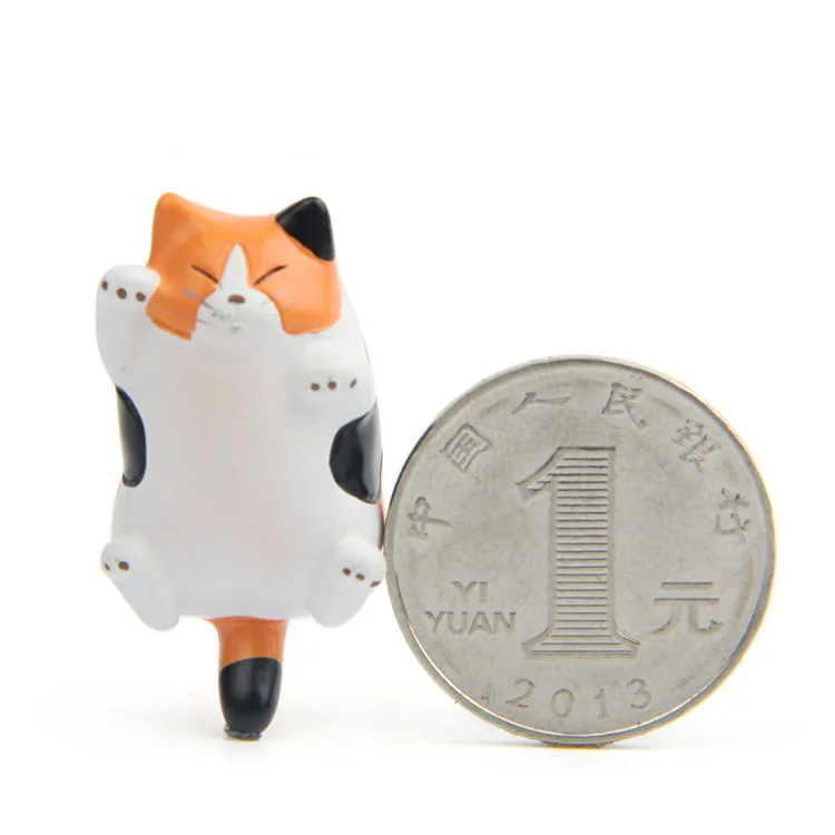 Cute Refrigerator Sticker 3D Ornament Cartoon Animal Fridge cat Shaped Magnetic Decoration | Дом и сад