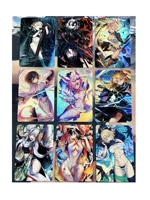 9pcsset acg beauty fgo fategrand order doujin no 1 refraction sexy girls hobby collectibles game anime collection cards