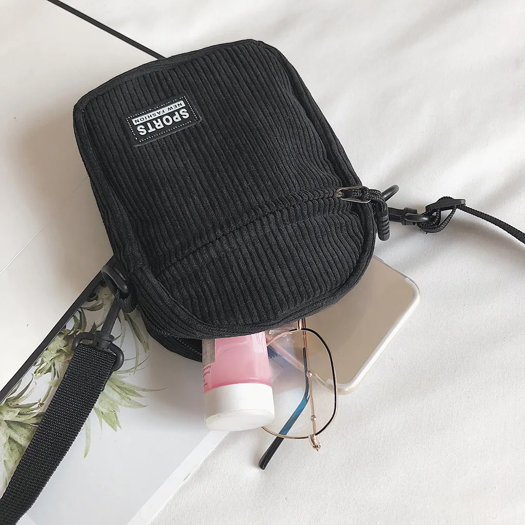 Универсальные маленькие сумки для женщин модная холщовая сумка мессенджер