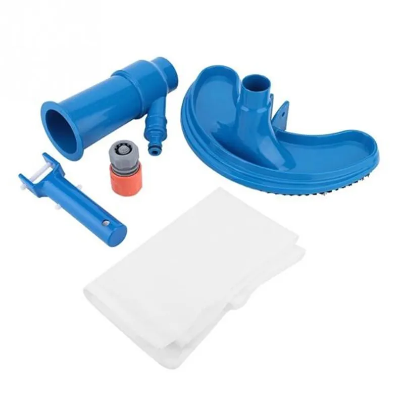 TTLIFE Portable Swimming Pool & Spa Pond Fountain Vacuum Brush Perfect Cleaner Cleaning Watch Back Removal Tools Handrail Stairs | Дом и