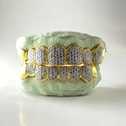 Изготовленные на заказ золотые ледяные муассаниты 18K 14K 10K