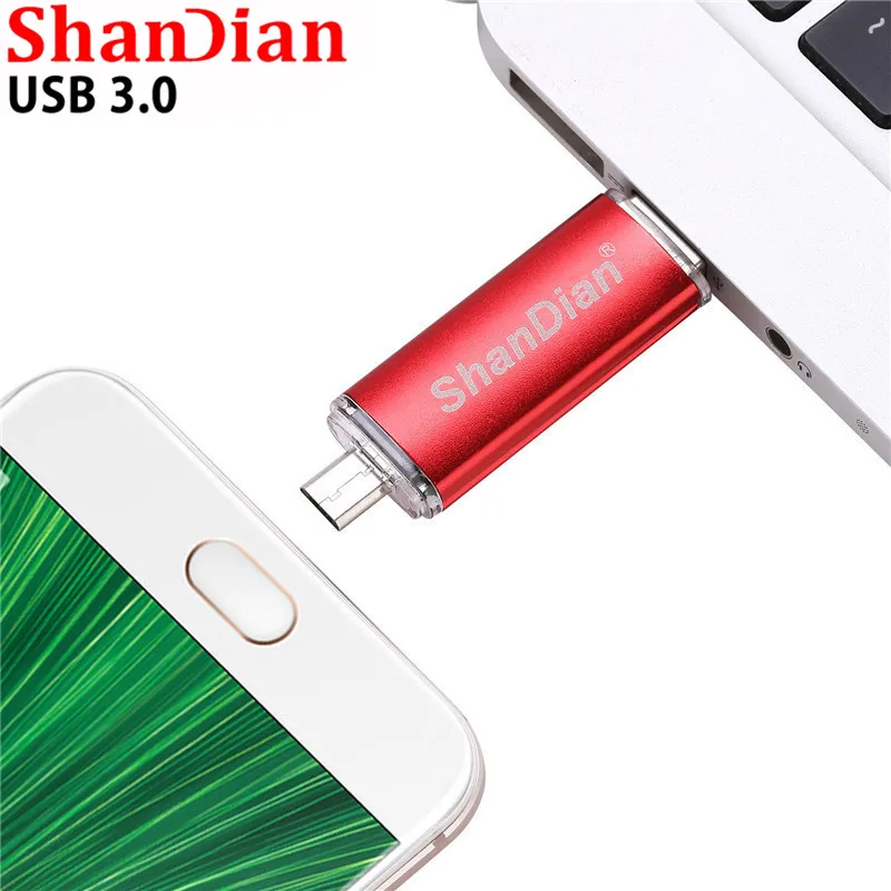 USB 3 0 флеш накопитель SHANDIAN OTG Micro карта памяти 4 ГБ/8 ГБ/16 ГБ/32 ГБ/64 ГБ|USB