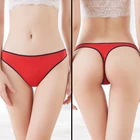 Женские хлопковые стринги, трусики, стринги, нижнее белье для женщин, брюки, интимные женские спортивные шорты для йоги с низкой посадкой