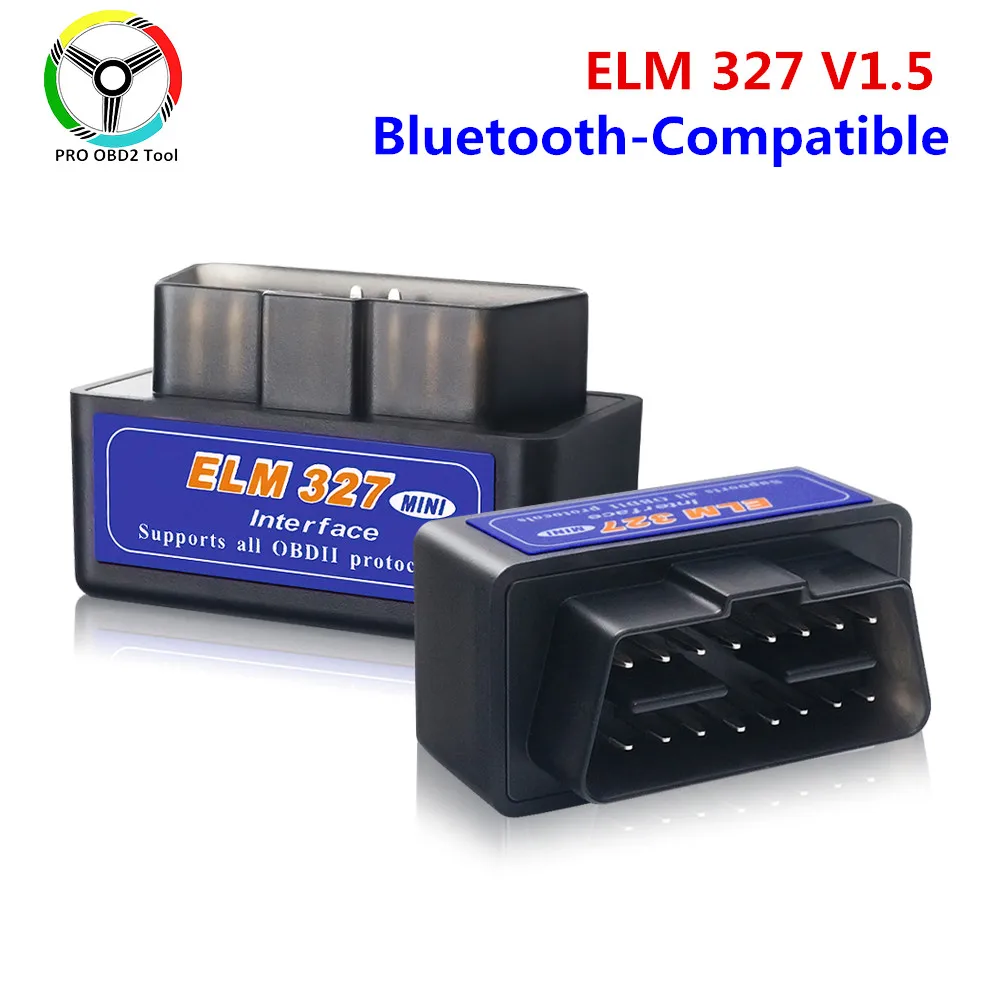 ELM 327 V1.5 PIC18F25K80 чип BT OBD2 считыватель кода Elm327 Bluetooth-совместимый диагностический
