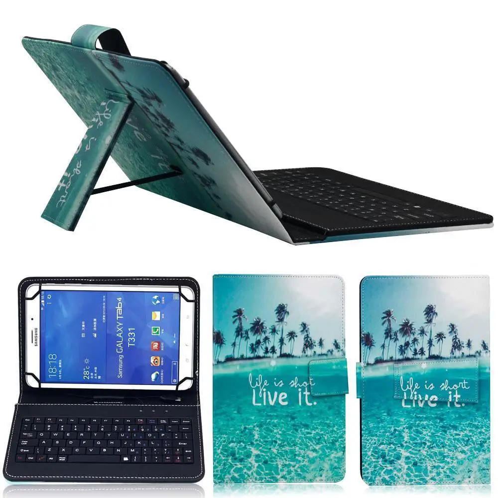 Чехол для планшета с микро usb клавиатурой samsung Galaxy Tab A 9 7 ''T550 TabE 6'' T560 3/4 10 1