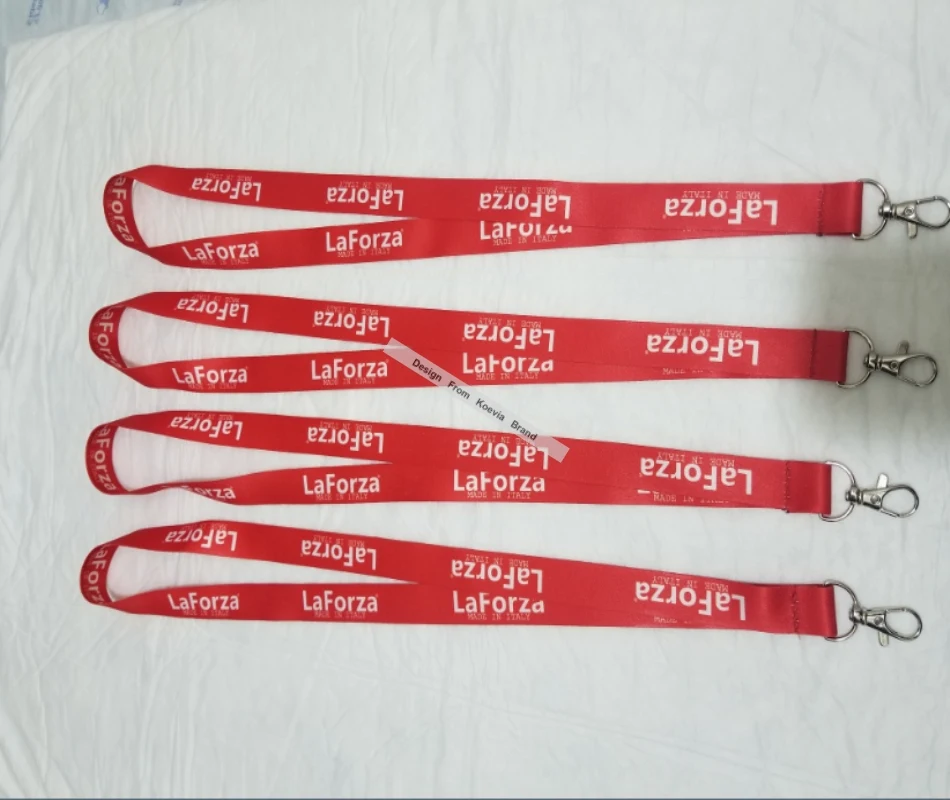 Изготовленные на заказ Lanyards Pantone CMYK любой цвет доступный для рекламного подарка