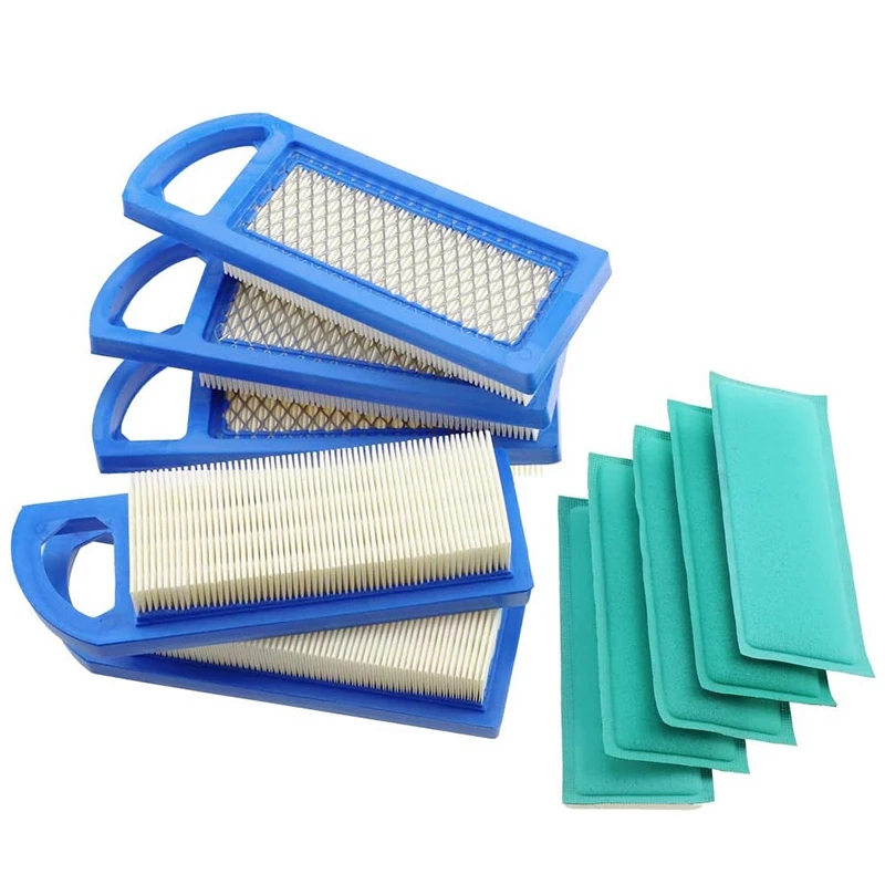 

Air Filter for 698083 697153 697015 Pre Filter 697634 795115 Stens 102-875 Oregon 30-122 Craftsman 33425, Pack of 5