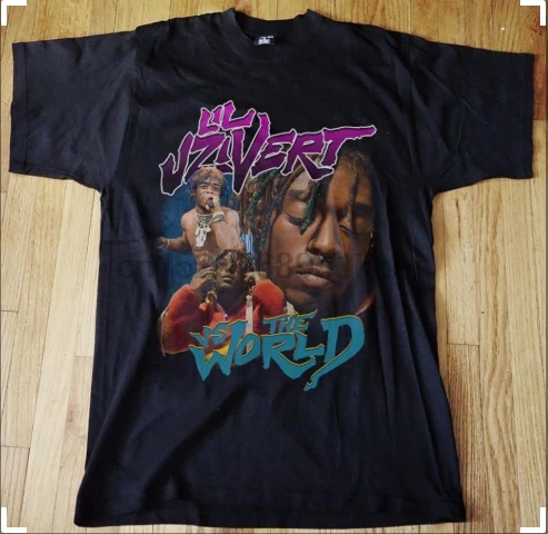 

Винтажная футболка унисекс Lil Uzi Vert vs The World, мужская модель G141