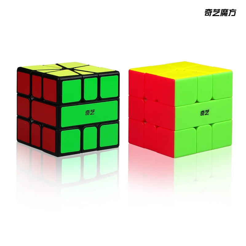 Qiyi-cubo de competici&oacute;n profesional para ni&ntilde;os, puzle de inteligencia infantil, SQ-1-0