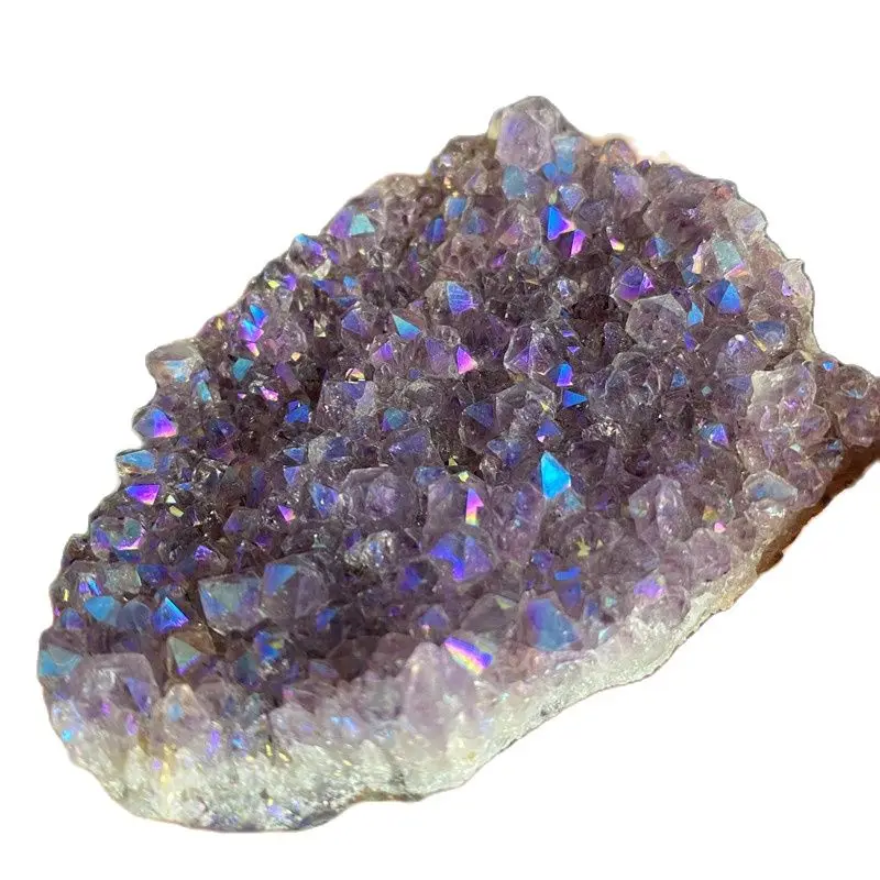 

5cm Natural Angel Light Dream Amethyst Quartz Crystal Cluster Specimen Healing wedding home decoration
