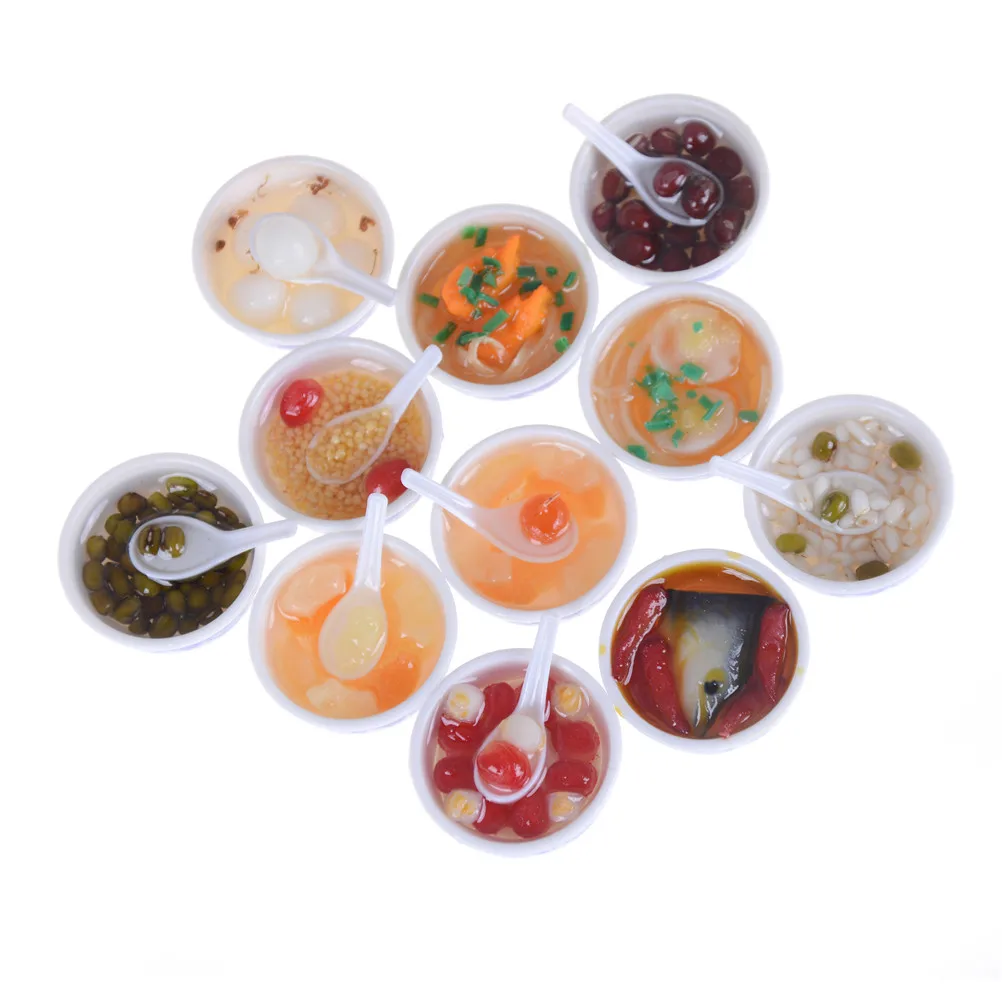 

5Pcs/lot Simulation Food Dollhouse For BJD Doll For Blythe Doll Accessories Kids Play House Toys