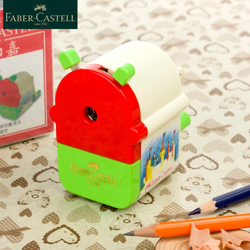 Механическая точилка для карандашей Faber Castell креативная Студенческая детей