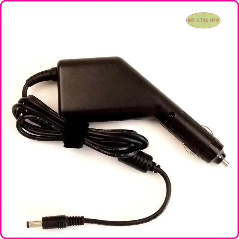 Автомобильный адаптер питания постоянного тока зарядное устройство + USB порт для