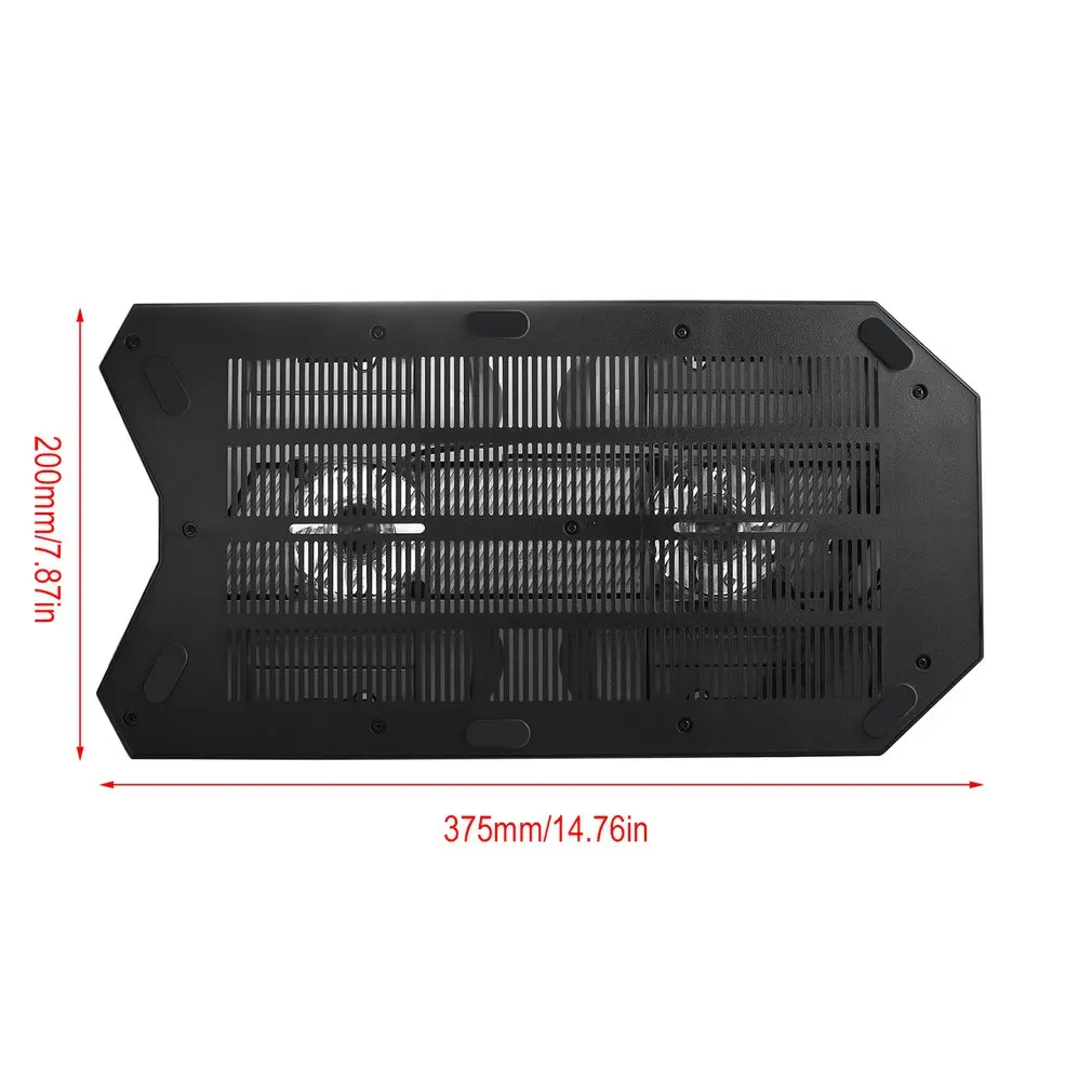 

10-in-1 Charging Cooler Rack Bracket Charger Bracket with 4 Controller Brackets 4 Hubs and 2 Fans Suitable for PS4