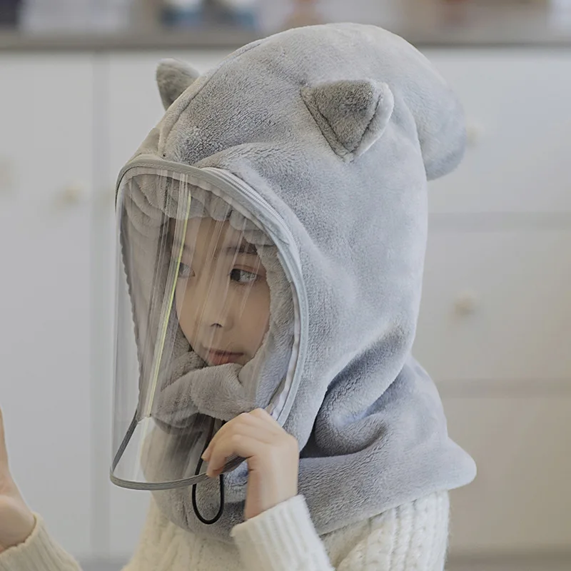 Детские капюшоны для мужчин и женщин для сохранения тепла в холодной и морозной погоде, противоударные маски для езды, ветрозащитные шапки, полностью закрывающие лицо.