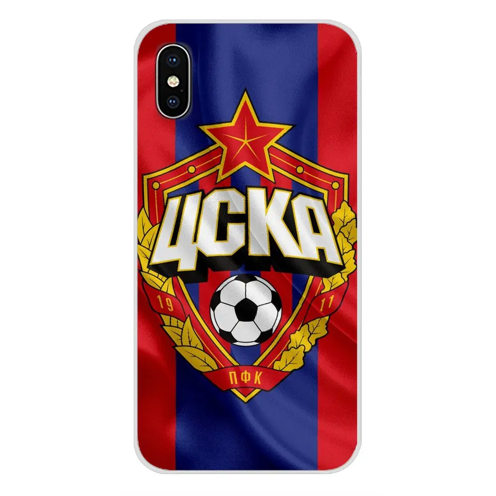 Чехлы для телефонов Xiaomi Mi4 Mi5 Mi5S Mi6 Mi A1 A2 5X 6X 8 9 Lite SE Pro Max Mix 2 3 2S PFC ЦСКА Москва |
