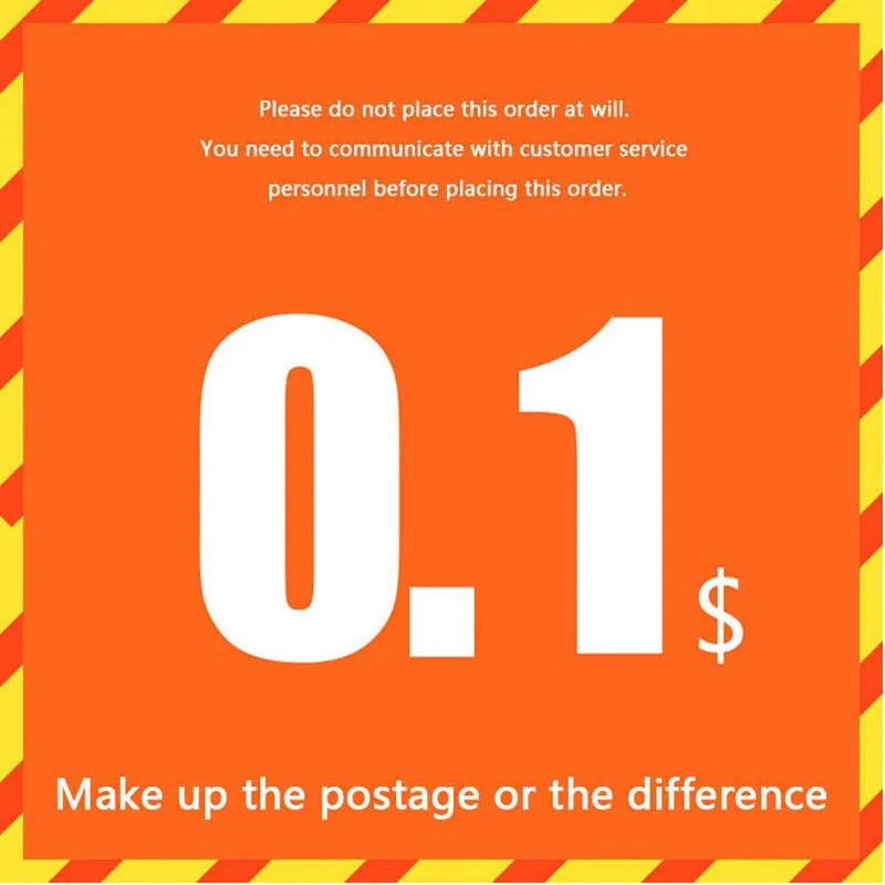 

Make up the postage or the difference