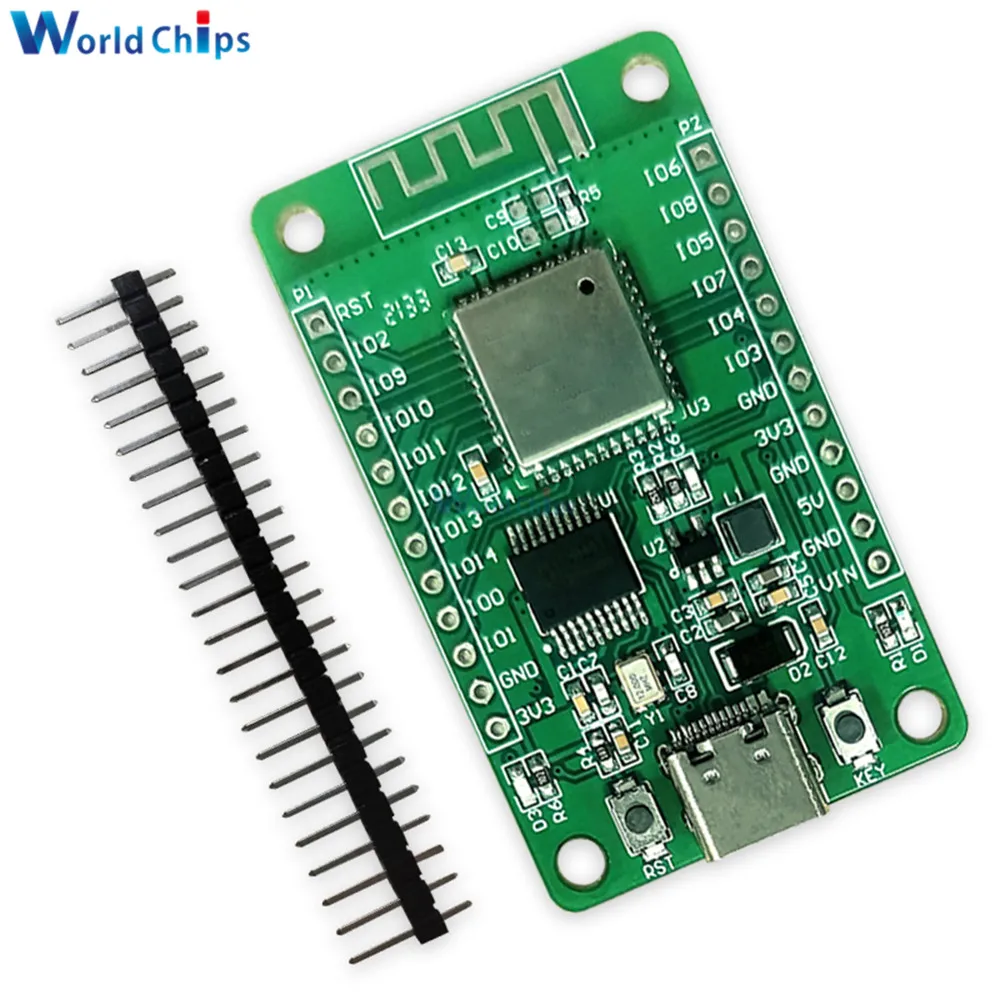 Макетная плата Hi3861 Hi3861V100 высоковстроенный 2 4 ГГц Wi-Fi чип SDIO SPI I2C UART GPIO I2S интерфейс