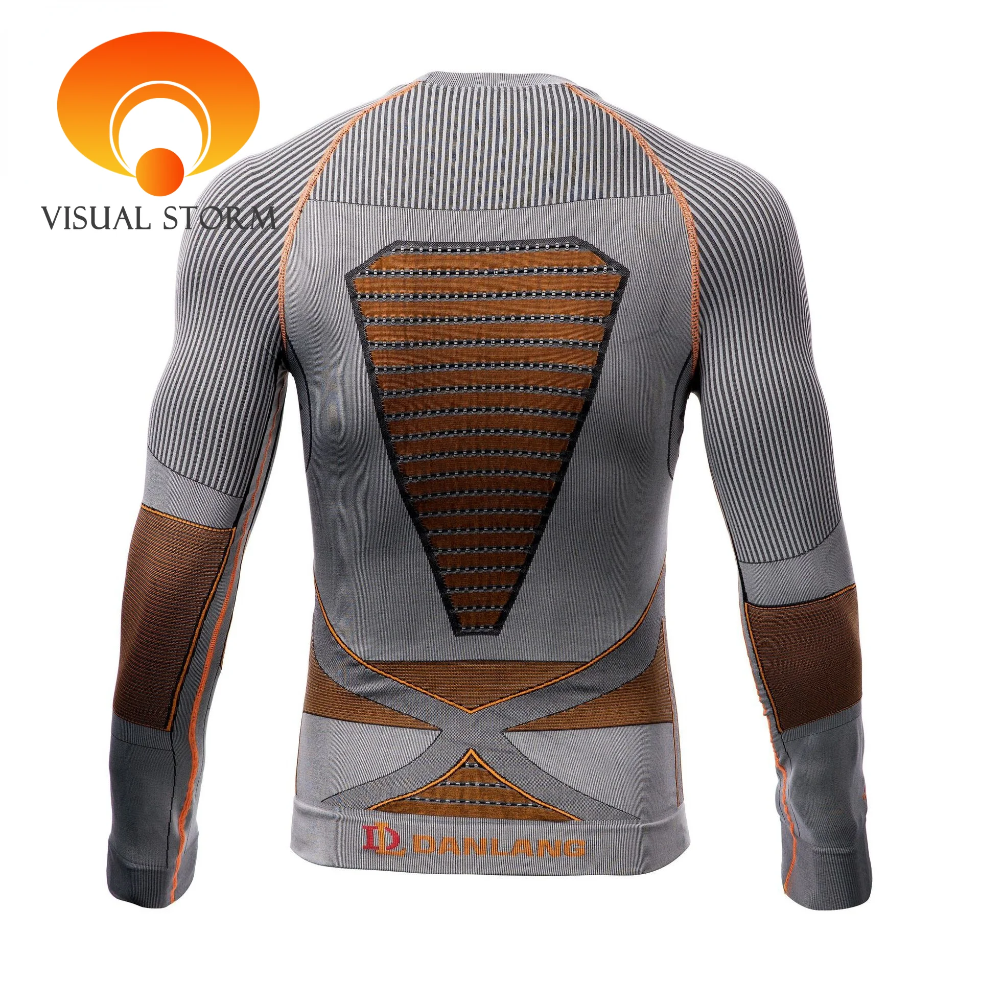 Professional Men Sport Shirt 3D Body Shaper Running Compression Shirts Corset Jersey Waist Trainer Slim Tops Gym Workout Sets