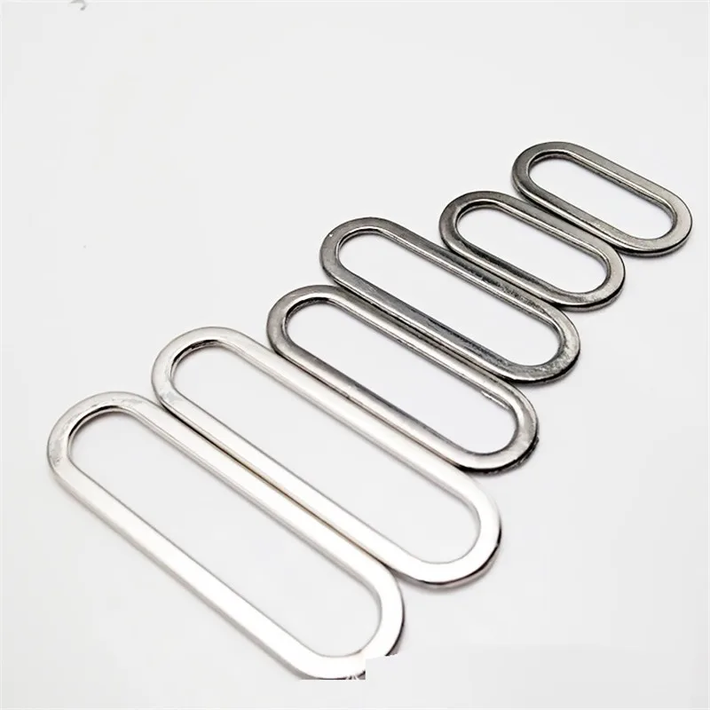 Новое металлическое овальное кольцо сумки для обуви пряжки из сплава одежды