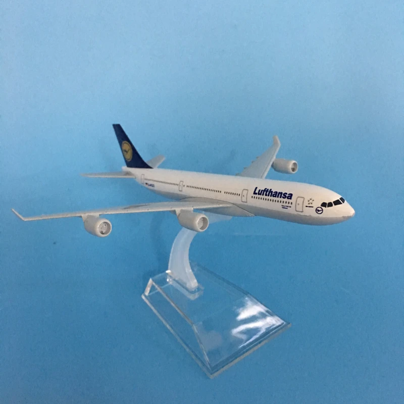 JASON TUTU 16 см Lufthansa Boeing 747 модель самолета Модель самолета Airbus Модель самолета 1:400 литые под давлением металлические самолеты самолет игрушка