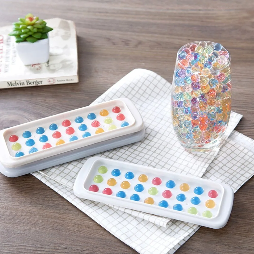 Креативный пластиковый бар напитки виски Сферический ледяной шар поднос для