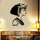 Египетские статуи королевы Nefertiti древний Египетский Фарфор настенные наклейки виниловые домашние украшения настенные стикеры декор комнаты фрески CX1071